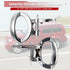 FAERSI 81632 Interior Door Handle Front/Rear Left Driver Side Replacements for Dodge Nitro 2007 2008 2009 2010 2011 Door Handle, Chrome.Replaces O...