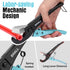 SHALL PEX Pipe Cutter, Cuts up to 1-3/8’’, Fast Tubing Cutter for PEX, Plastic Hoses, PVC, CPVC, PP-R, PE (Thin), etc., Aluminum Alloy Pipe Cuttin...