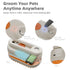 Cat Brush Dog Brush Cat Grooming Supplies Pet Supplies, Spritz Defur Comb For Cats Cat Brush For Shedding With Rotable Handle, Cloud Care Cat Hair...