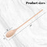 HANSGO 3PCS Long Handle Cooking Spoons, 14 Inch Long Wooden Spoons Wooden Tasting Spoons Japanese Style Large Cooking Spoons...
