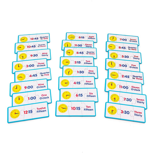 Junior Learning JL657 Time Puzzles, Medium...
