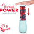 Dash Mighty Mini 10 oz Compact Personal Bottle Blender with Travel Lid, Aqua...