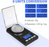 Fuzion Milligram Scale 50g/0.001g, Portable Jewelry Scale .001 Gram Accuracy, Mg Scale, Powder Scale, Microgram Scale, Milligram Scale for Powder ...
