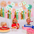Mint Peach Birthday Party Decorations, Happy Birthday Decoration Set with BDAY Banner Pom Poms Circle Dot Garland and Tassel Garland for Women Gri...