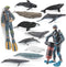 Ocean Sea Marine Animal Figure Toys Playsets 12 PCS Diver Whale Model Toy Desktop Decoration Collection Party Favors Toys for Boys Girls Kids...