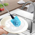 Stainless Steel Long Handle Water Bottle Brush, Flexible Scrubbing Brush for Cleaning Water Bottles, Baby Water Bottles, Glassware, Food Jars, Spo...