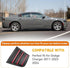 Side Blinds Car Exterior Trim Side Vents, Dodge Charger Accessories ABS Dodge Charger 2011-2023 2024 Red Line (2 Packs)......