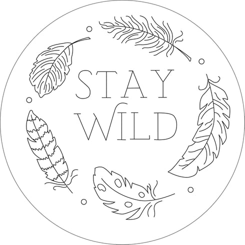 Believe In Yourself Embroidery Pattern Transfers (set of 10 hoop designs!)...