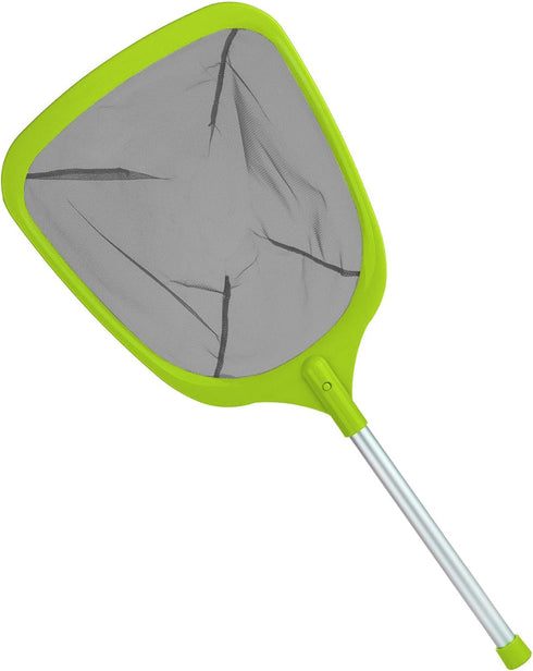 UNCO- Pool Skimmer Net with Pole, 25", Hot Tub Skimmer Net, Leaf Skimmer with Pole, Pond Skimmer Net, Pool Net with Pole, Pool Skimmer Net with Po...