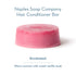 Naples Soap Company, Protein Enriched, 50-75 Use, Solid Hair Conditioner Bar, Eco-Friendly Haircare, Helps Ensure Vibrant, Healthy Hair, All Hair ...