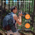 10W Mini Solar Panel, USB Solar Charger Foldable Portable IP67 Waterproof Solar Powered Battery Charger for Small Fan, Camera, Water Pump, Bicycle...
