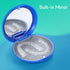 Premium Matt Black Retainer Case Kit with Mirror, Invisalign case with 2 Pcs Chewies, Aligner Removal Tool and Portable Travel Bag,Clear Braces De...