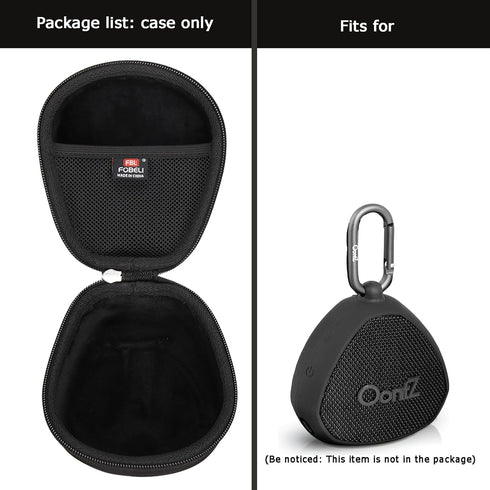 Hard Case Replacement for OontZ Clip Portable Wireless Bluetooth Speaker, 12W IPX7 Waterproof Outdoor Travel Speaker (Case Only)......