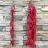 5pack Simulation Artificial Lifelike Fake Vegetable Artificial Garlic Red Pepper Fake Vegetables Onion Hanging Rope Home Decor Photography Props...