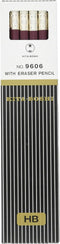 Hokusei pencil eraser luxury with pencil HB # 9606 19606 12 bottles...