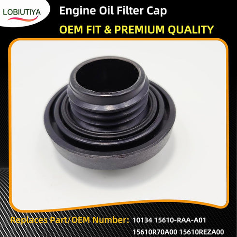 80985 15610REZA00 Engine Oil Fill Cap Compatible with Acura and Honda Models, Fit For Acura RSX, Fit?Fit For Honda Accord Civic CR-V Pilot Element...