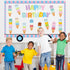 99Pcs Summer Ice Cream Birthday Bulletin Board Set Classroom Happy Birthday Chart Cutouts Name Plates Decoration for Calendars Bulletin Boards Wal...