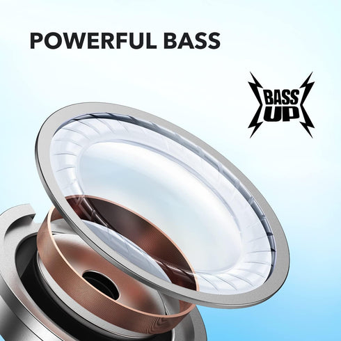 Soundcore by Anker P20i True Wireless Earbuds, 10mm Drivers with Big Bass, Bluetooth 5.3, 30H Long Playtime, Water-Resistant, 2 Mics for AI Clear ...