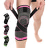 Knee Compression Sleeve with Strap, 1 Pack High Stretch Knee Sleeve Knee Support for Women Men, Knee Braces for Knee Pain Relief Arthritis Meniscu...