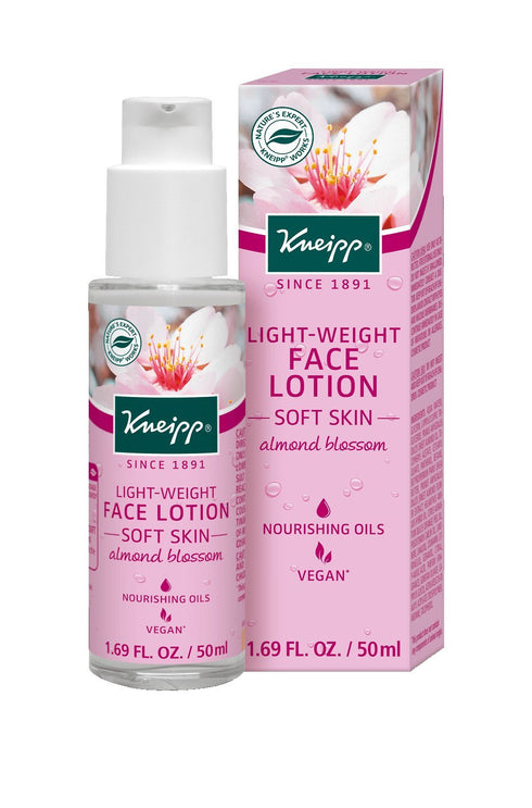 Kneipp Lightweight Face Lotion, Almond Blossom, 1.69 fl. Oz....