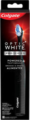 Colgate 360 Optic White Pro-Series Battery Black Toothbrush...