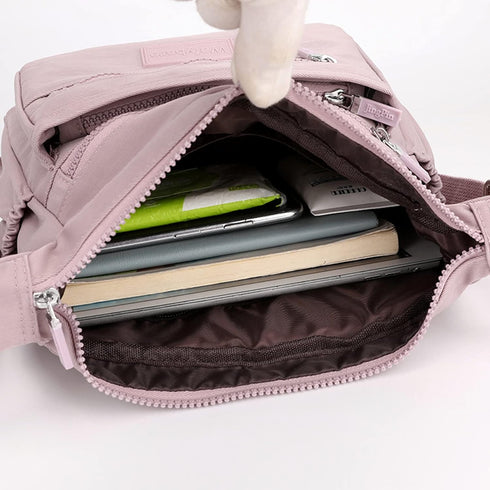 Handbags for Ladies Multi Pocket Purses for Women Messenger Shoulder Cross-body Bag...