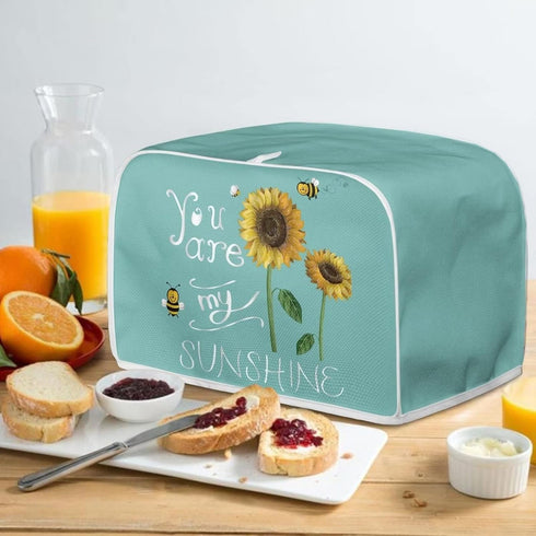 2 Slice Toaster Dust Cover Bread Machine Oven Dustproof Cover Kitchen Bakeware Protector Dustproof Fingerprint Protection for Women Gift(11.4 x 7....