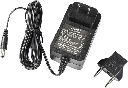 HQRP AC Adapter/Power Supply Compatible with Brother P-Touch AD-60 AD60 PT-1600 PT-1650 PT-1800 PT-1810 PT-1900 PT-1910 PT-2700 PT-2710 Labeling S...