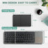 ROCK&ROWN Foldable Bluetooth Keyboard, Pocket Size Portable Wireless Keyboard with Touchpad for Mac OS,Android, Windows, Linux, PC, Tablet, with R...