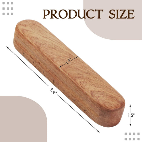 Savina Tailors Clapper for Quilting, Hard Wood Professional Multipurpose Durable for Seam Ironing, Flattening Tool. Great for Setting Fabric Folds...