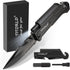 Gifts for Men Dad Him Father's Day, Anniversary Birthday Gifts ideas, Engraved Pocket Knife, Unique Camping Hiking Fishing Present, 7 in 1 Multito...