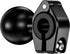 BRCOVAN Aluminum Alloy Mini Mount Base with 1'' TPU Ball for Rails Diameter 0.39'' 0.47'' 0.55'' 0.63'', Compatible with RAM Mounts B Size 1 Inch ...