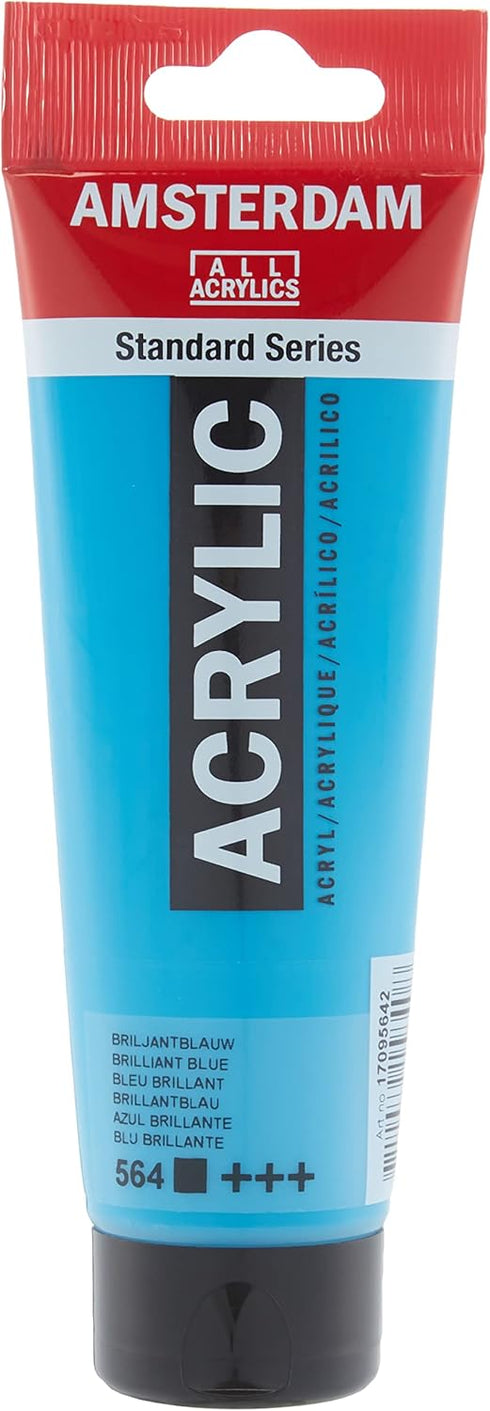 Amsterdam ACRY.Paint Brill, us:one size, Brilliant Blue...