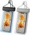 [2 Pack Universal Waterproof Phone Pouch?IPX8 Water Proof Cell Phone Dry Bag for iPhone 15 14 13 12 11 XS XR X Pro Max Plus Mini, Diving Beach Fis...