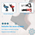 4PCS Reciprocating Saw Scraper Blade, Sawzall Scraper Blades, Tile Floor Cleaning Scraper, Multifunctional High Carbon Steel Tile Cleaning Tools, ...