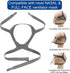 Headgear Strap Replacement for ResMed AirFit Full Face Universal Fit, Adjustable Home Ventilator Mask Headband for Adults(Headgear Only)...