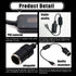 1 PC Car USB Port Boost Cable, 5V to 12V Cigarette Lighter Female Converter Adapter, Mobile Power Supply Connected to Driving Recorder E-Dog, Univ...