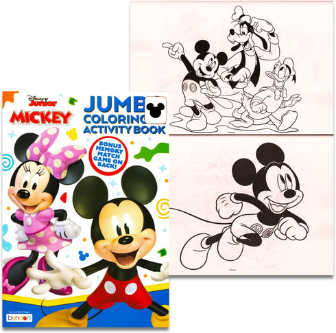 Mickey Mouse Coloring Books for Kids Ages 2-4 - Bundle with Mickey Activity Book with 200+ Stickers Plus Mickey Coloring Pages, More | Mickey Acti...