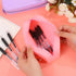 YYaaloa Silicone Pencil Case,Colorful Waterproof Pencil Pouch Aesthetic Pencil Case Small Pencil Bag, Pencil Pouch for Women, Makeup Pouch (blue)...
