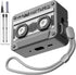 Airpods Pro 2nd/1st Generation Charging Case Cover,Cassette Tape Design Cute Stylish Protective Silicone Case for Women Men with Cleaner Kit/Lanya...