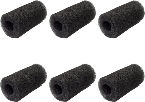 yuntop 6pcs Pre-Filter Sponge, Pre Filter Foam Sponge Roll for Aquarium Fish Tank (6 x 3.5cm /2.4x1.4 inch)...