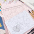 PH PandaHall 2pcs 9 in 1 Heart Inlay Template Router Stencils Template Acrylic Templates Drawing Scale Ruler Drawing Tool Measuring Tool for Schoo...