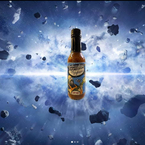 Mushroom Mayhem by Torchbearer Sauces, Medium Heat Hot Sauce With Flavors Of Umami, Shiitake Mushroom & Habanero Pepper, Made With All Natural Ing...