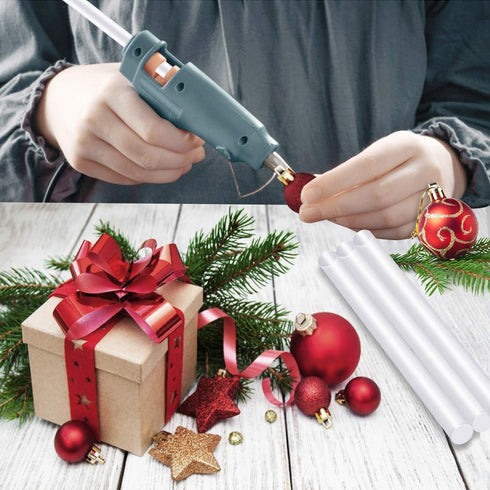 Mini Hot Glue Sticks Clear, 3.93x0.27 Inch 72pcs Small Hot Glue Sticks for Fabric Wood, Hot Melt Adhesive Glue Sticks Bulk for Craft DIY Art Gluin...