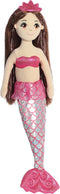 Aurora® Enchanting Sea Sparkles™ Ruby Stuffed Doll - Imaginative Play - Magical Companions - Pink 18 Inches...