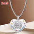 19th Birthday Gifts for Women - Born In 2005 Birthday Gifts - Engraved Stainless Steel Heart Pendant Necklace - 19 Year Old Girls Birthday Gift...