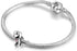 GW 925 Sterling Silver Puppy Dog Animal Charms Bead Fit European Bracelets for Dog Lover (Pink-Puppy-212)...
