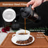 RAINBEAN Mini French Press Coffee Maker, 1 Cup, 12oz, Maximum Flavor Brewer with Stainless Steel Filter, 350ml - Small...