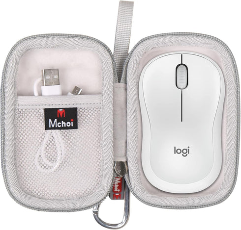 Mchoi Hard Case Suitable for Logitech M240/M185/M186/M187 Silent Bluetooth Mouse, Waterproof Shockproof Wireless Bluetooth Mouse Protective Case, ...