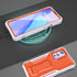 FITO OnePlus 9 Case, Dual Layer Shockproof Heavy Duty Case for OnePlus 9 Phone with Screen Protector, Built-in Kickstand (Orange)...